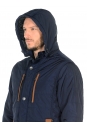 Мужская куртка из текстиля с капюшоном 1000146-4